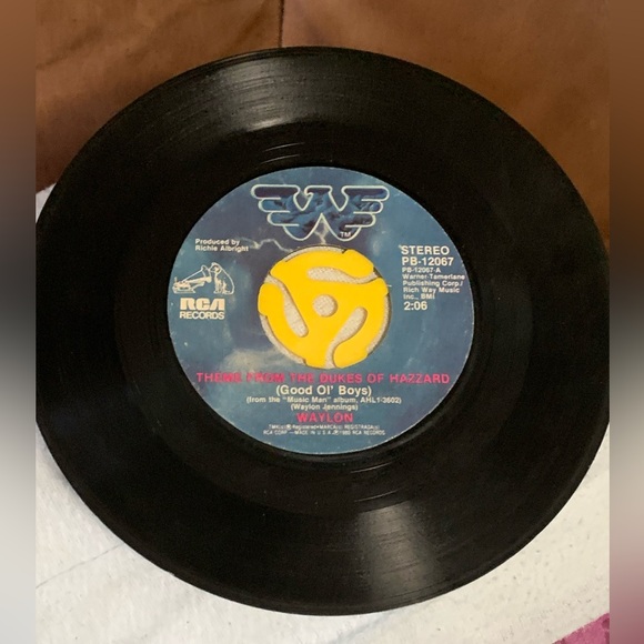 🔥🙃45RPM (RARE) THE DUKES OF HAZARD THEME GOOD OL’ BOYS VINTAGE 7in VINYL🔥♥️ - Picture 2 of 4